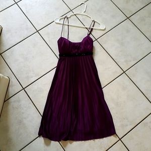 Purple dress